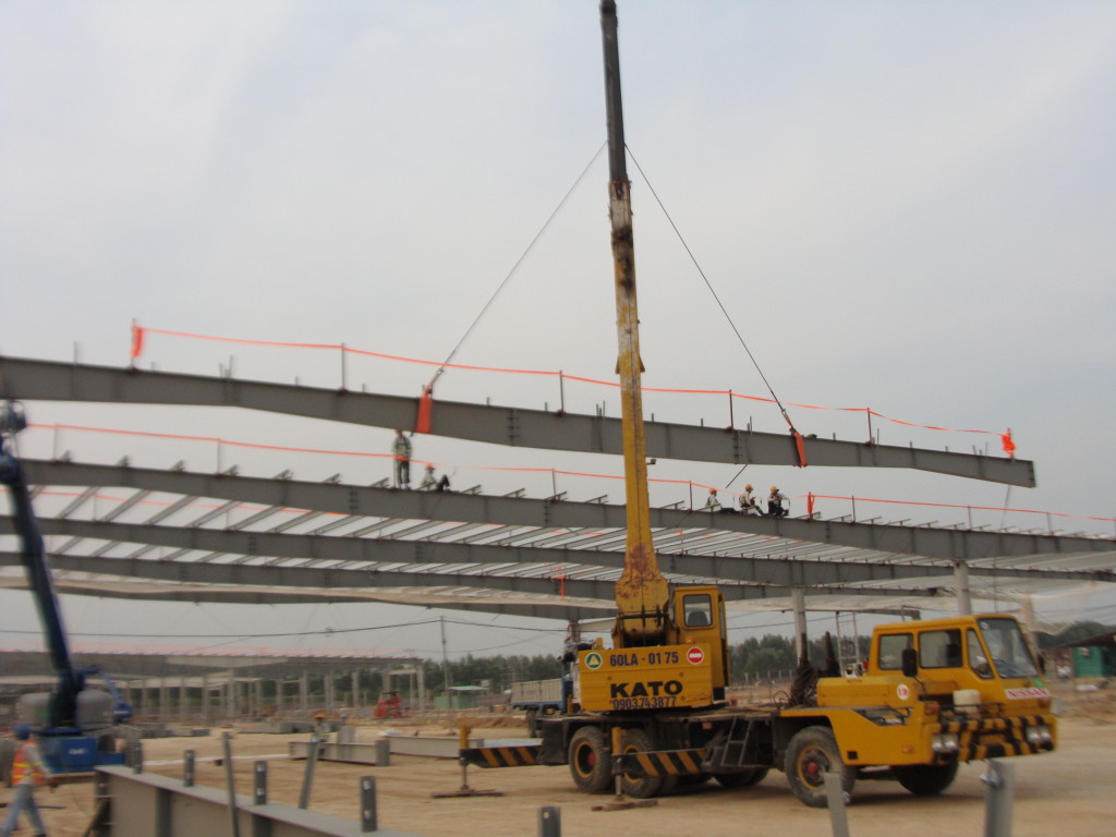 QUY TRÌNH LẮP DỰNG NHÀ XƯỞNG CÔNG NGHIỆP ĐÚNG CHUẨN HIỆN NAY