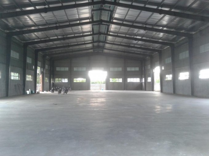 Cho thuê nhà xưởng mới xây 1250m2 đường 835D Long Hòa ,Cần Đước ,Long An