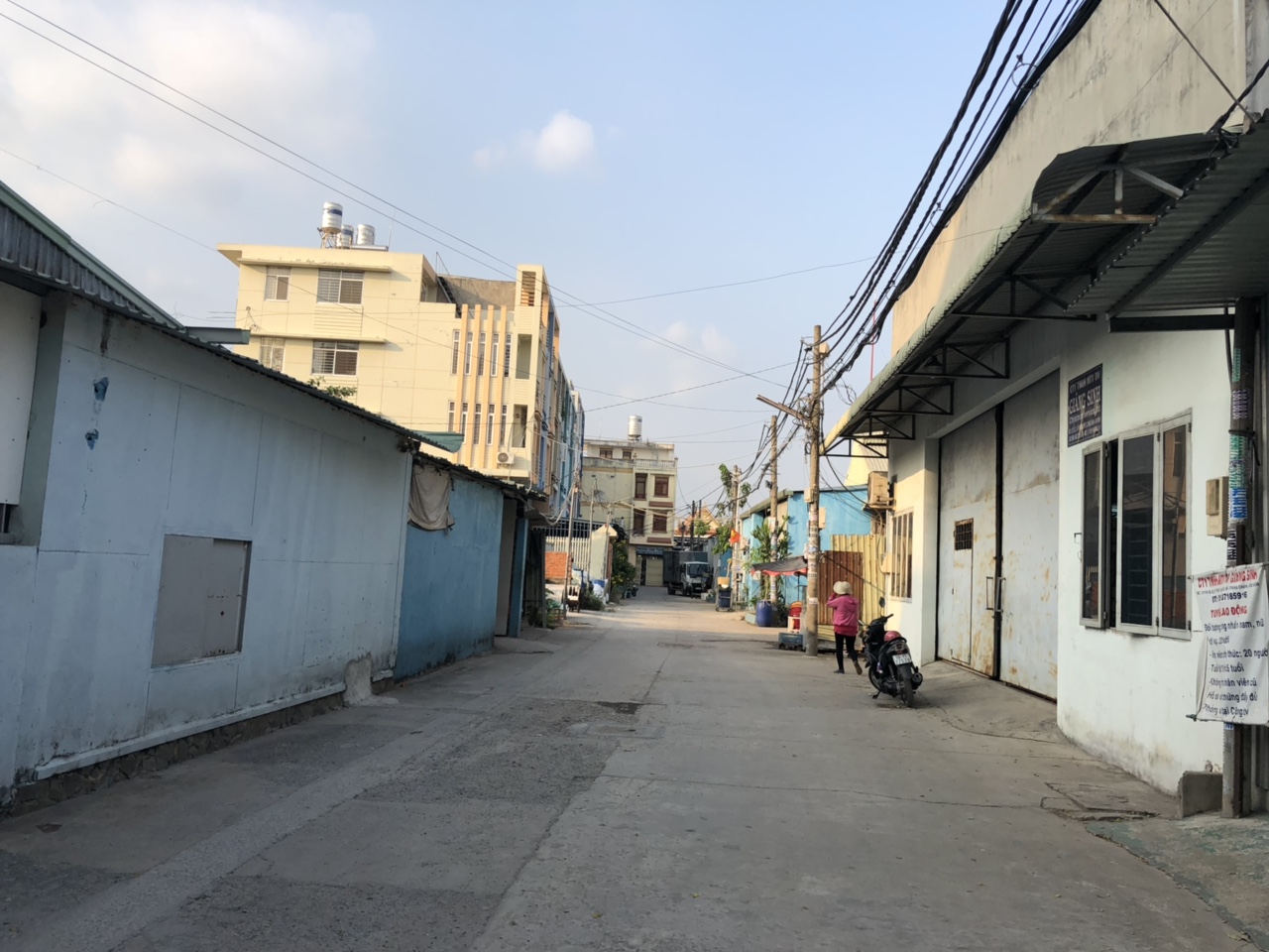 BÁN NHÀ XƯỞNG 445M2 THỔ CƯ 100% NGÃ TƯ TRUNG CHÁNH, HÓC MÔN, TPHCM