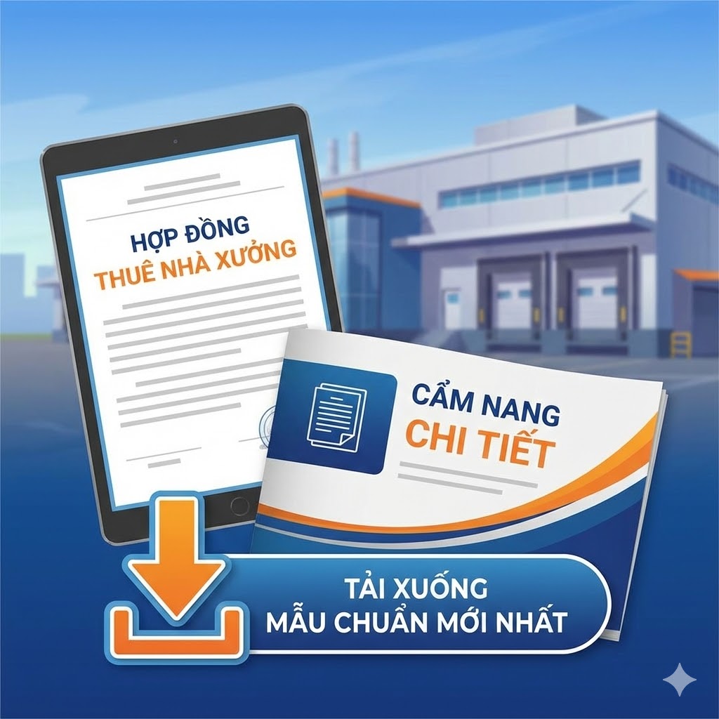 Tải Mẫu Hợp Đồng Thuê Nhà Xưởng Mới Nhất & Lưu Ý Pháp Lý