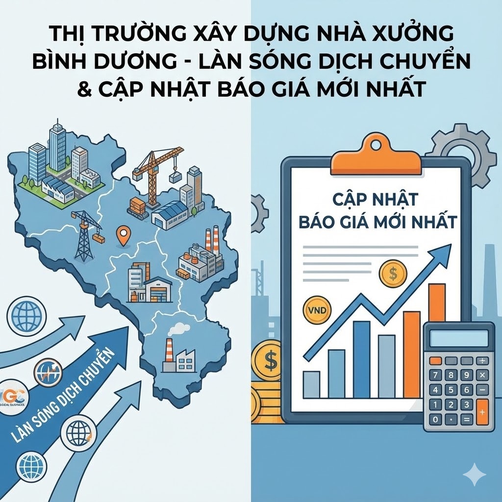 Trị Trường Xây Dựng Nhà Xưởng Tại Bình Dương