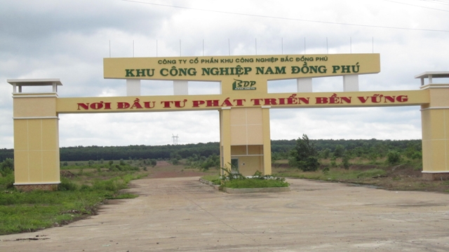 Bán, cho thuê đất xây nhà xưởng trong KCN Nam Đồng Phú, tỉnh Bình Phước
